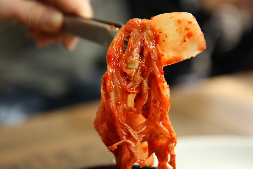 韓国料理レッスンの様子
